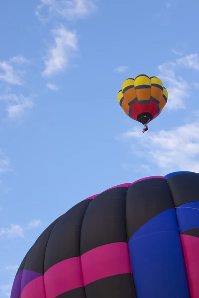 Renkli sıcak hava balonları — Stok fotoğraf