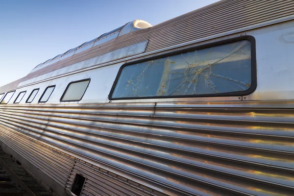 Abandoned Passenger Train — Stock Photo, Image