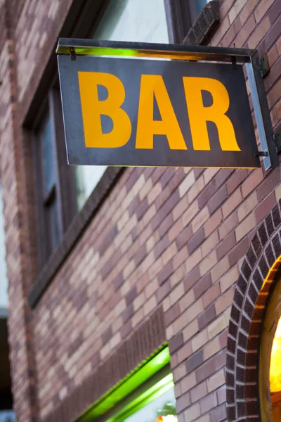 Obecné bar znamení — Stock fotografie