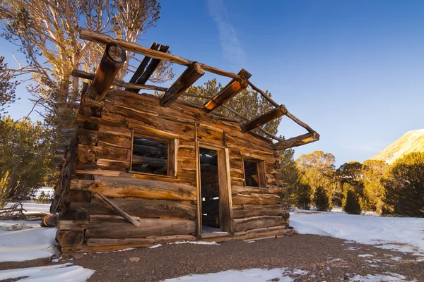 Ancienne cabane en bois à Masonic, Californie — Photo