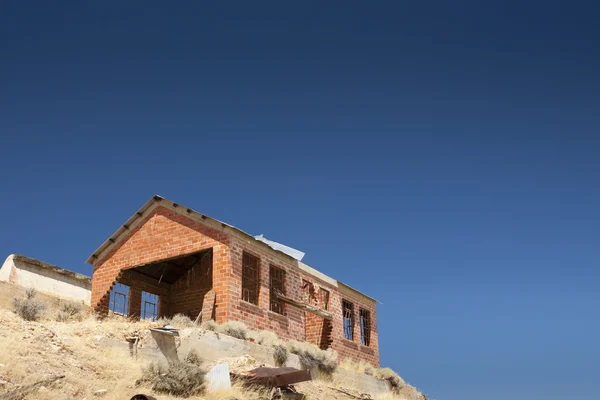 Antigua cabaña de madera en Masonic, California — Foto de Stock