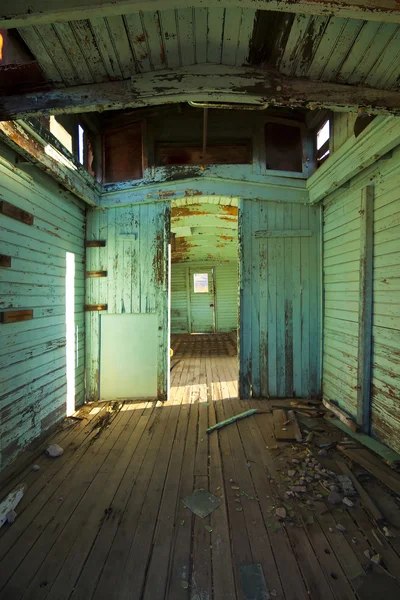 Abandoned Train Interior — Stock Photo, Image