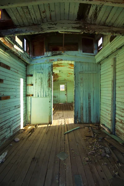 Interior del tren abandonado —  Fotos de Stock