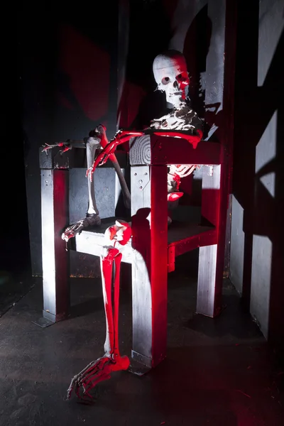 Skeleton on Throne