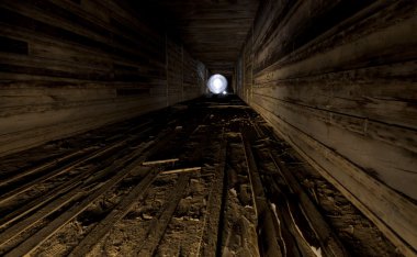 terk edilmiş ahşap bina