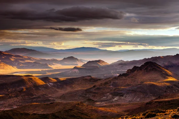 Dağları'nın pitoresk havadan görünümü — Stok fotoğraf