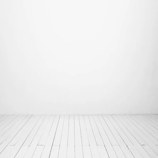 White wall and wood floor — Stock Photo © kantver #25320325
