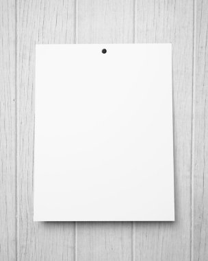 bir ahşap duvar boş poster