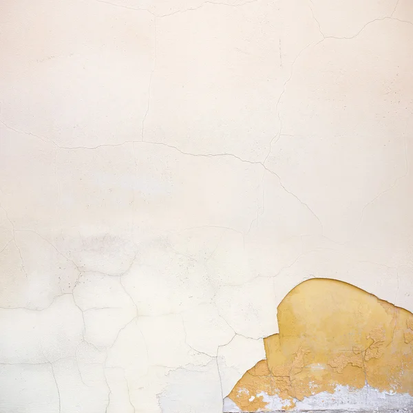 Pintura y pared viejas, pared agrietada —  Fotos de Stock