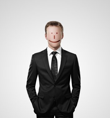 ifade yüzü olan adam