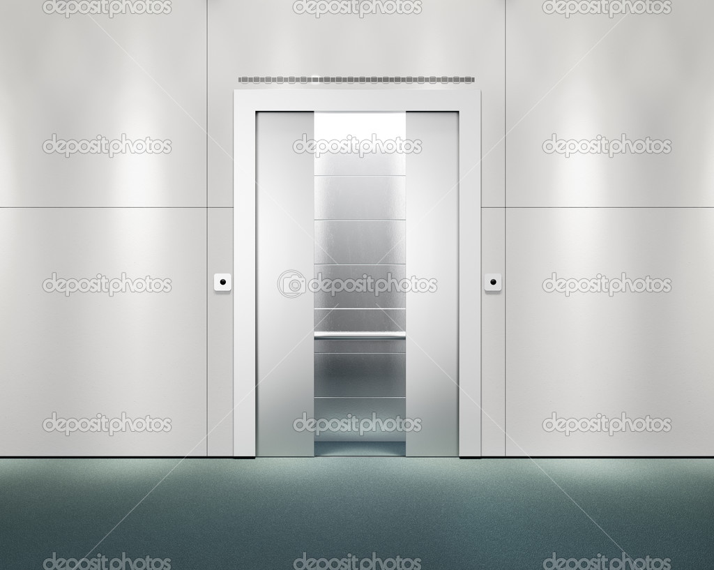 One open doors elevator Stock Photo by ©kantver 25673877