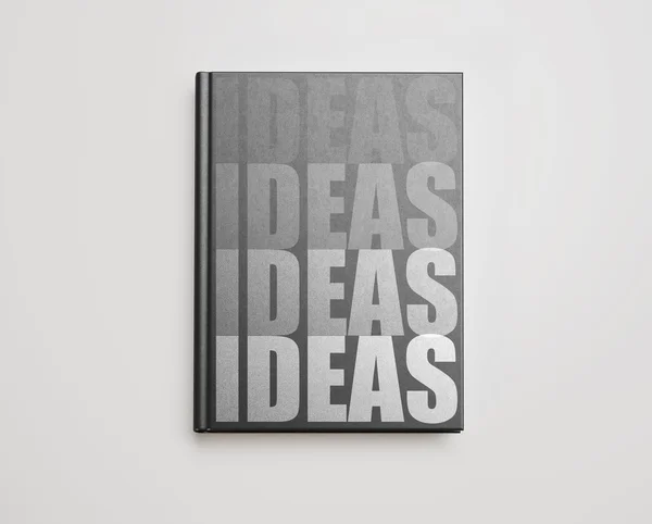 Livro de ideias conceito — Fotografia de Stock