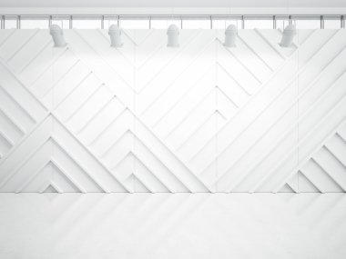 Beyaz bir duvar lambaları