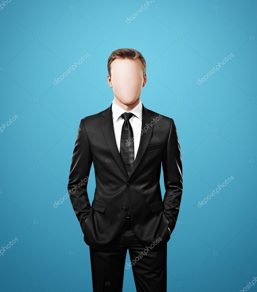 Faceless man — Stock Photo © kantver 27708033