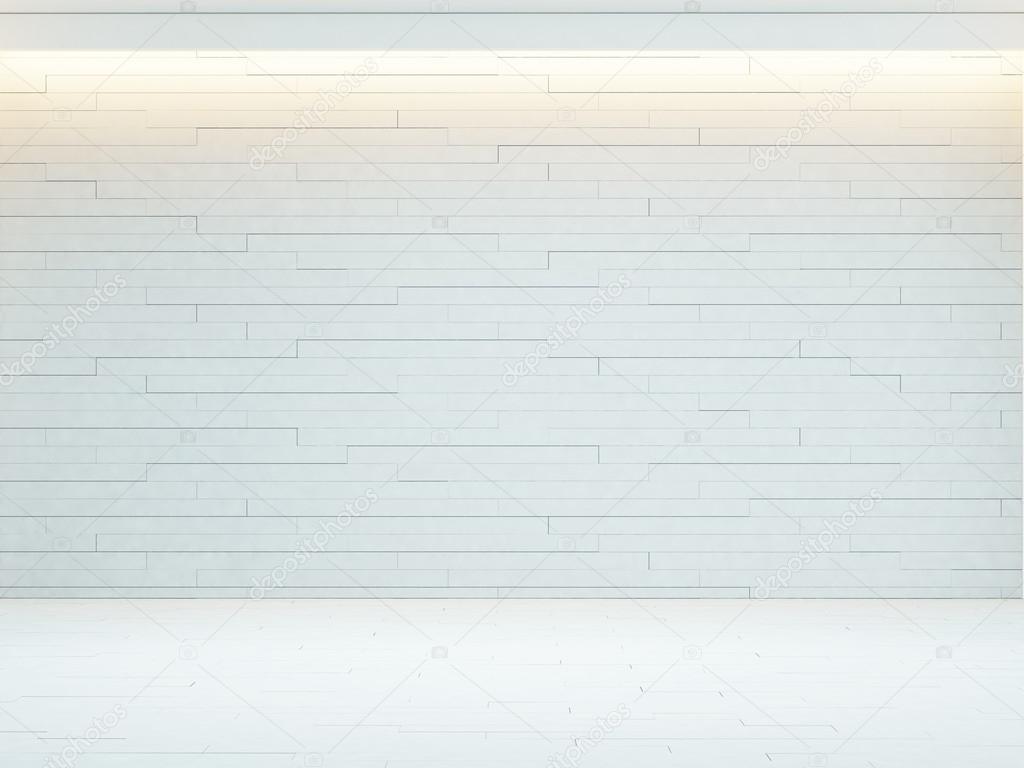 Bright wall and floor