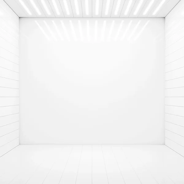 Leerer Raum mit Lichtquellen — Stockfoto