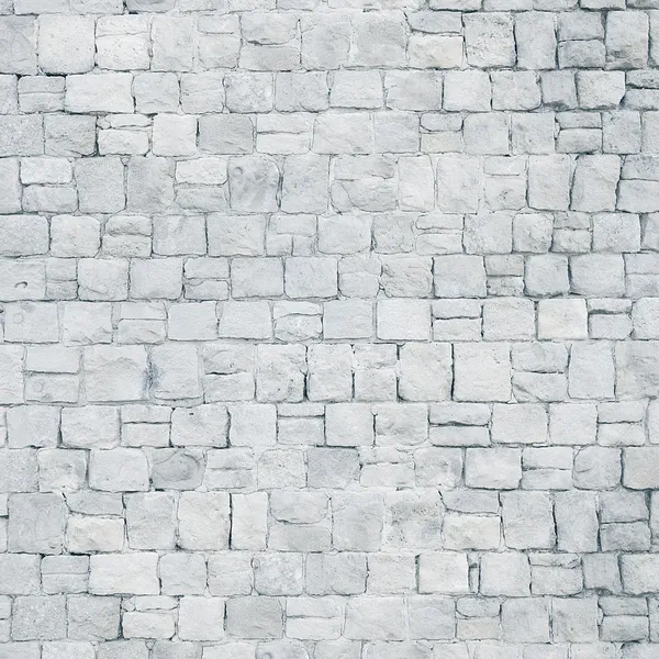 Muro di pietra bianca — Foto Stock