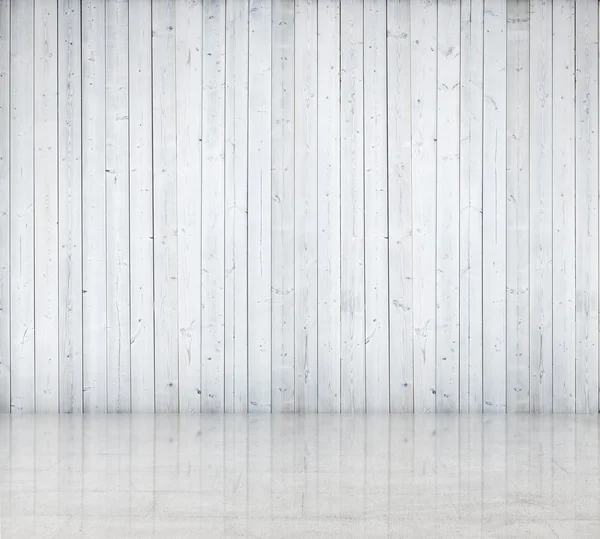 Witte houten muur — Stockfoto