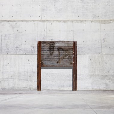 eski bir duvar eski ahşap çerçeve