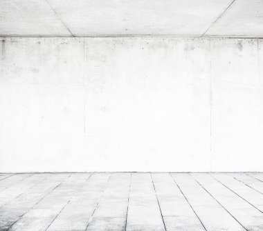 Beton duvar ve zemin