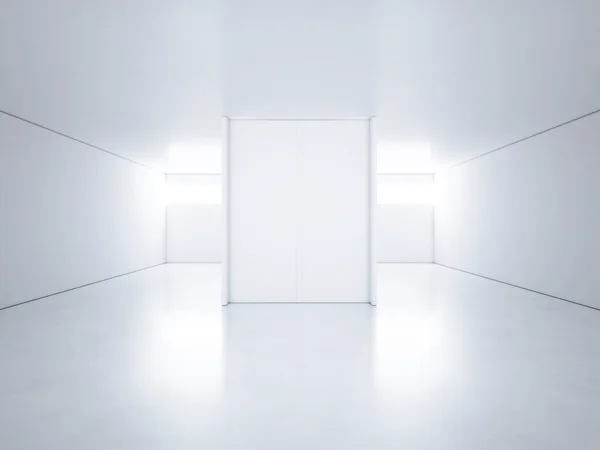 Lichte interieur met schijnwerpers — Stockfoto