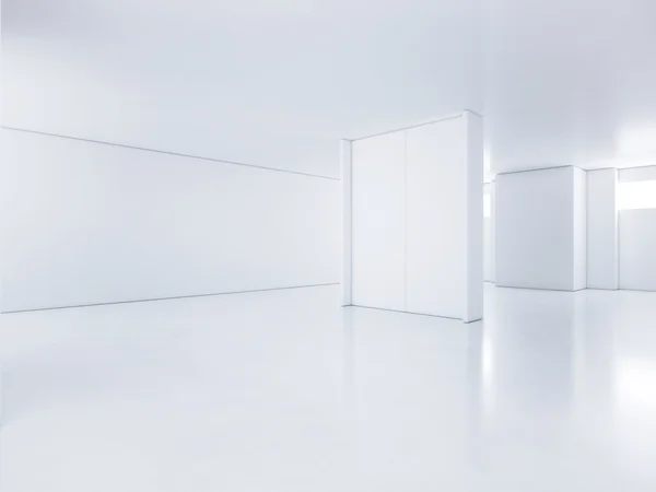 Světlé prázdná místnost — Stock fotografie