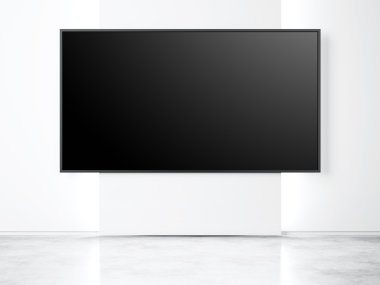 boş eve sinema ekranı