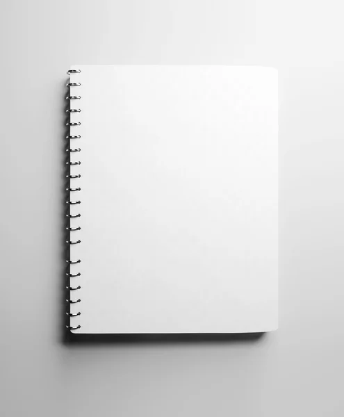 Livro texto com capa em branco — Fotografia de Stock