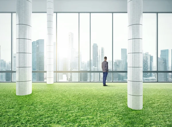 Businessman in modern office — Stock Photo, Image