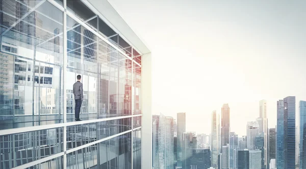 Businessman near window — Stock Photo, Image