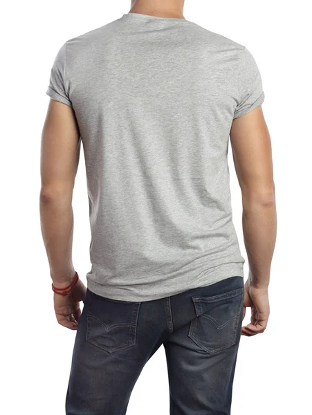 T-shirt giyen adam — Stok fotoğraf