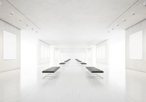 Galerie Innenraum — Stockfoto