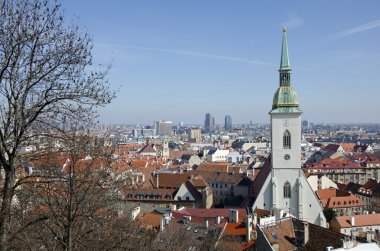 Görünüm Bratislava, Slovakya