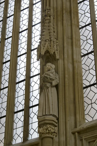 La sculpture de saint Antoine de Padoue — Photo