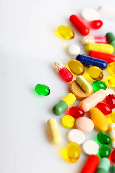 Different kinds of vitamins — Stock Photo, Image