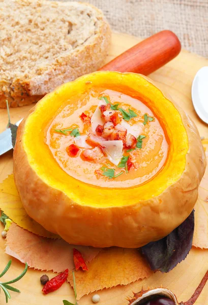 Pumpkin soup — Stock Photo, Image