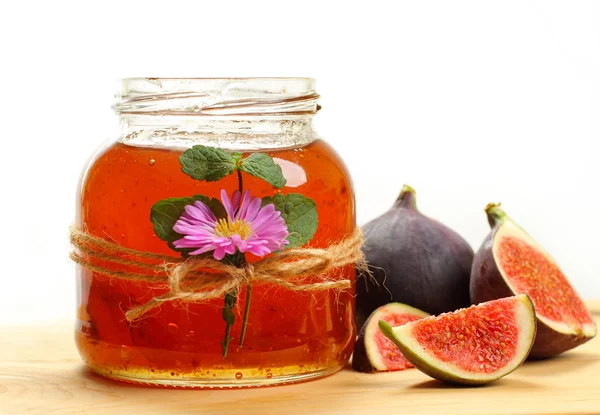 Fig jam — Stockfoto