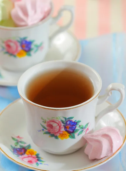 Galletas de té y merengue — Foto de Stock
