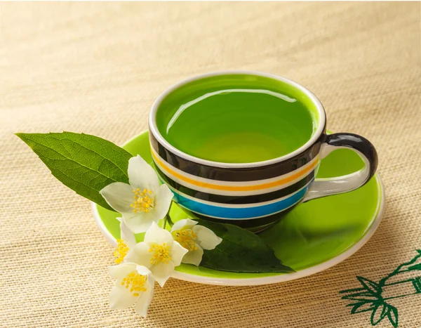 Jasmine tea — Stock Photo, Image