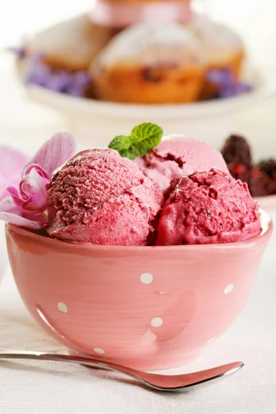 Gelato fatto in casa — Foto Stock