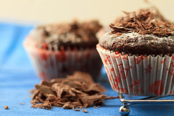 Muffin al cioccolato — Foto Stock