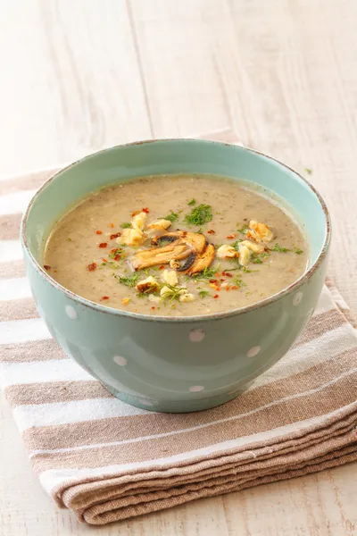 Pilzsuppe — Stockfoto