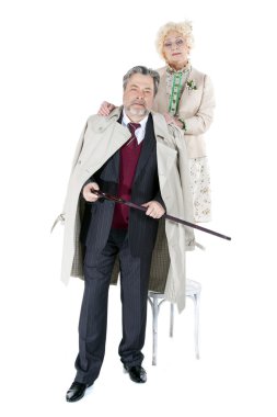 Mutlu son sınıf aşıkları.