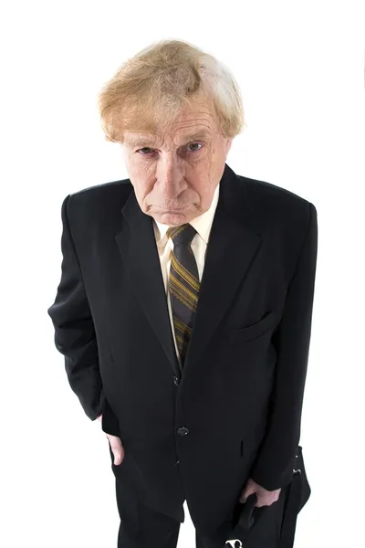 Serious senior businessman — Stock Photo, Image