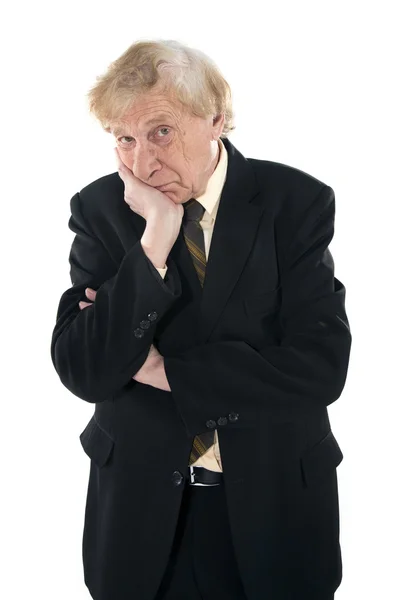 Serious senior businessman — Stock Photo, Image