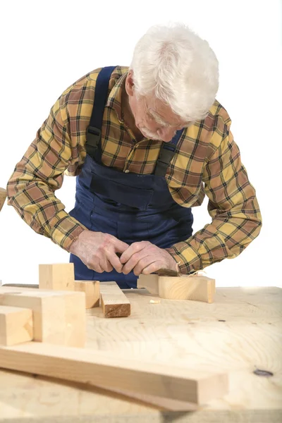 Oude meesters joiner — Stockfoto