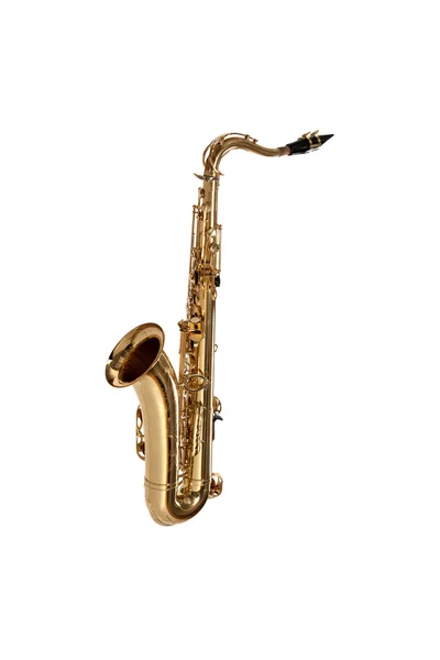 Saxofone isolado — Fotografia de Stock