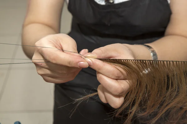 Hair extension — Stock Photo, Image