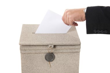 posta kutusuna bir mektup göndererek el