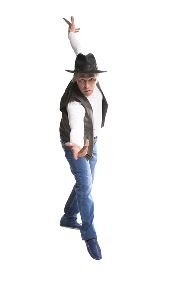 Man in cowboy style — Stock Photo, Image
